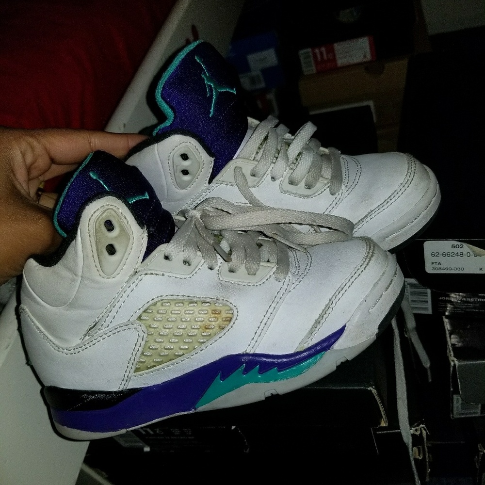 Jordan White Grape 5s